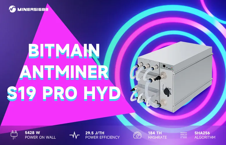 Bitcoin Miner S19 Pro Hyd