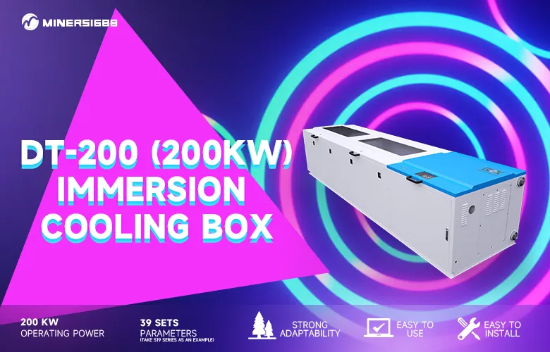 DT-200 (200KW) Immersion Cooling Box
