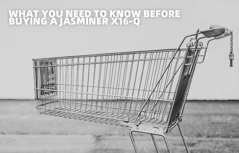 Jasminer X16-Q, a high-efficiency ETHW and ETC mining machine with a hashrate of up to 1950Mh/s and power consumption of 620W, designed for EtHash algorithm mining.