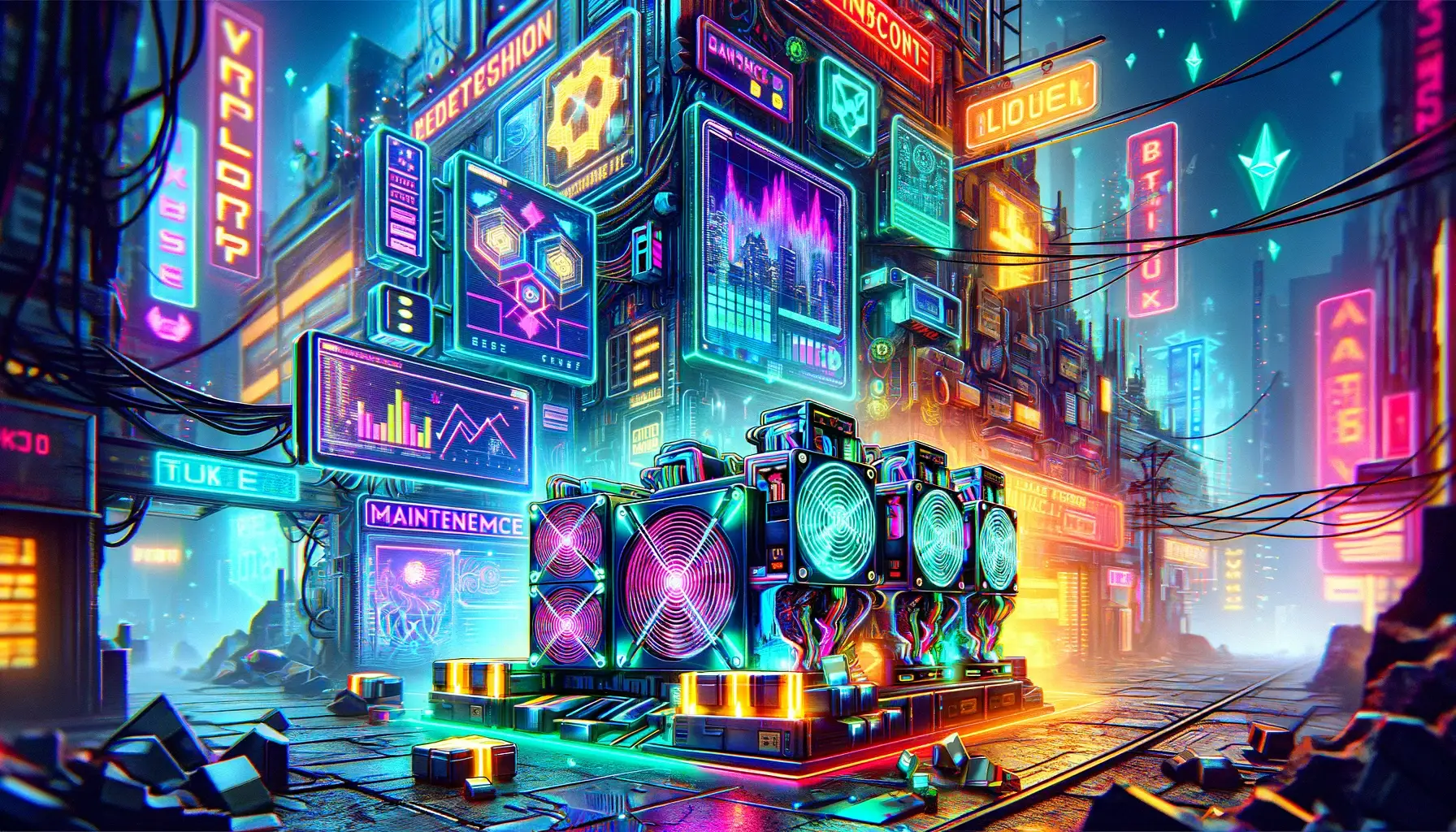 Bitmain Antminer L7, a high-performance Scrypt algorithm miner with a hashrate of 9.05Gh/s and power consumption of 3425W, designed for Litecoin and Dogecoin mining.