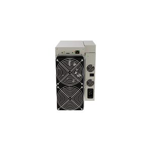 IceRiver KS5M Kaspa Miner, a high-efficiency KHeavyHash mining machine with a hashrate of 15Th/s and a power consumption of 3400W, featuring a sturdy design with dual cooling fans.