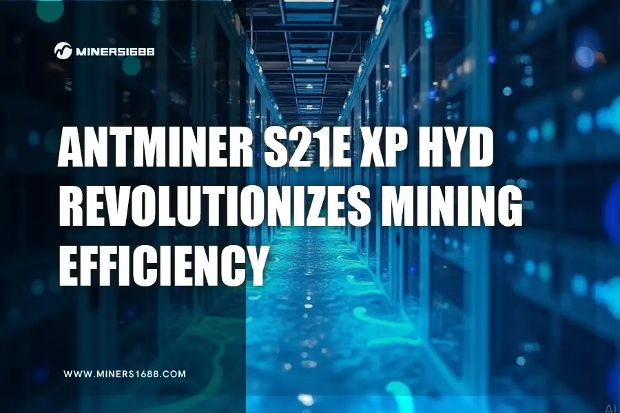 Antminer S21e XP Hyd Revolutionizes Mining Efficiency