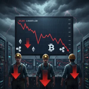 Bitcoin Price Crash Illustration